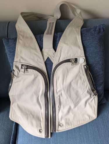 Rick Owens Light Beige Bauhaus Cargo Vest