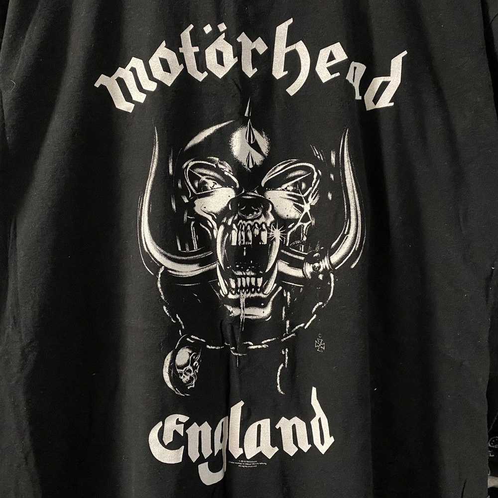 Band Tees × Streetwear × Vintage MOTORHEAD ENGLAN… - image 3