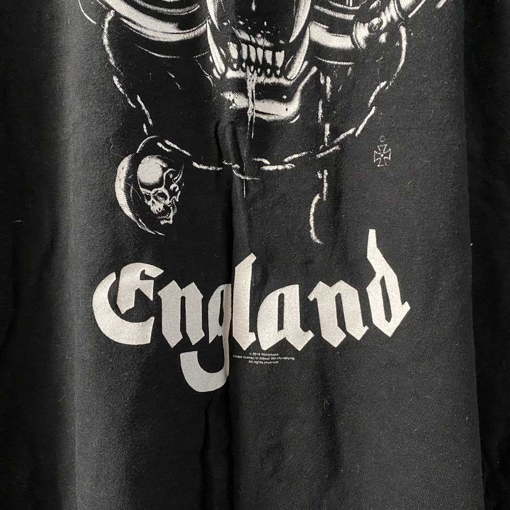 Band Tees × Streetwear × Vintage MOTORHEAD ENGLAN… - image 4