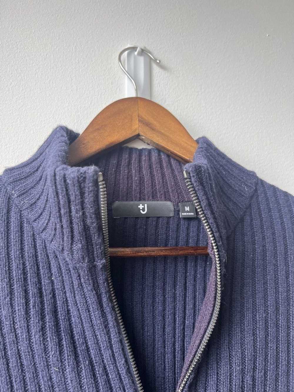 Jil Sander × Uniqlo Wool Zip-Up Sweater - image 2