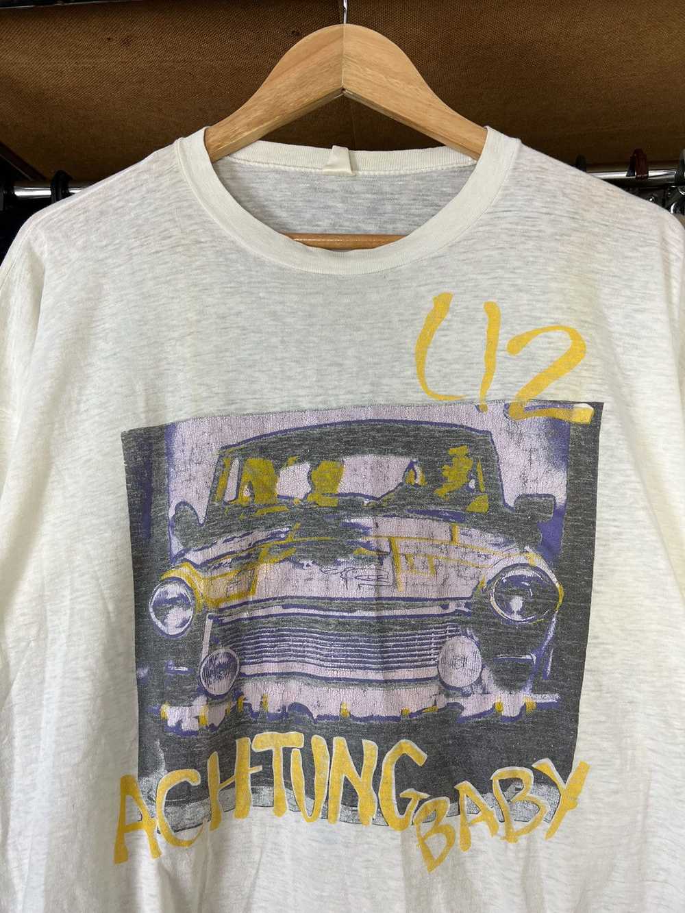 Band Tees × Rock Band × Vintage Vintage 1992 U2 T… - image 3