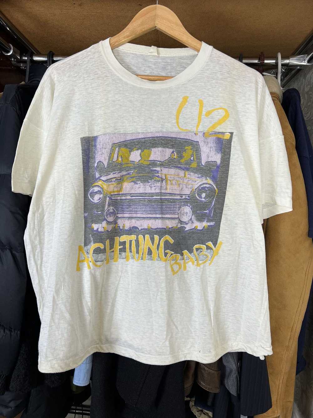 Band Tees × Rock Band × Vintage Vintage 1992 U2 T… - image 4