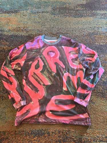 Supreme Supreme paint multi color long sleeve