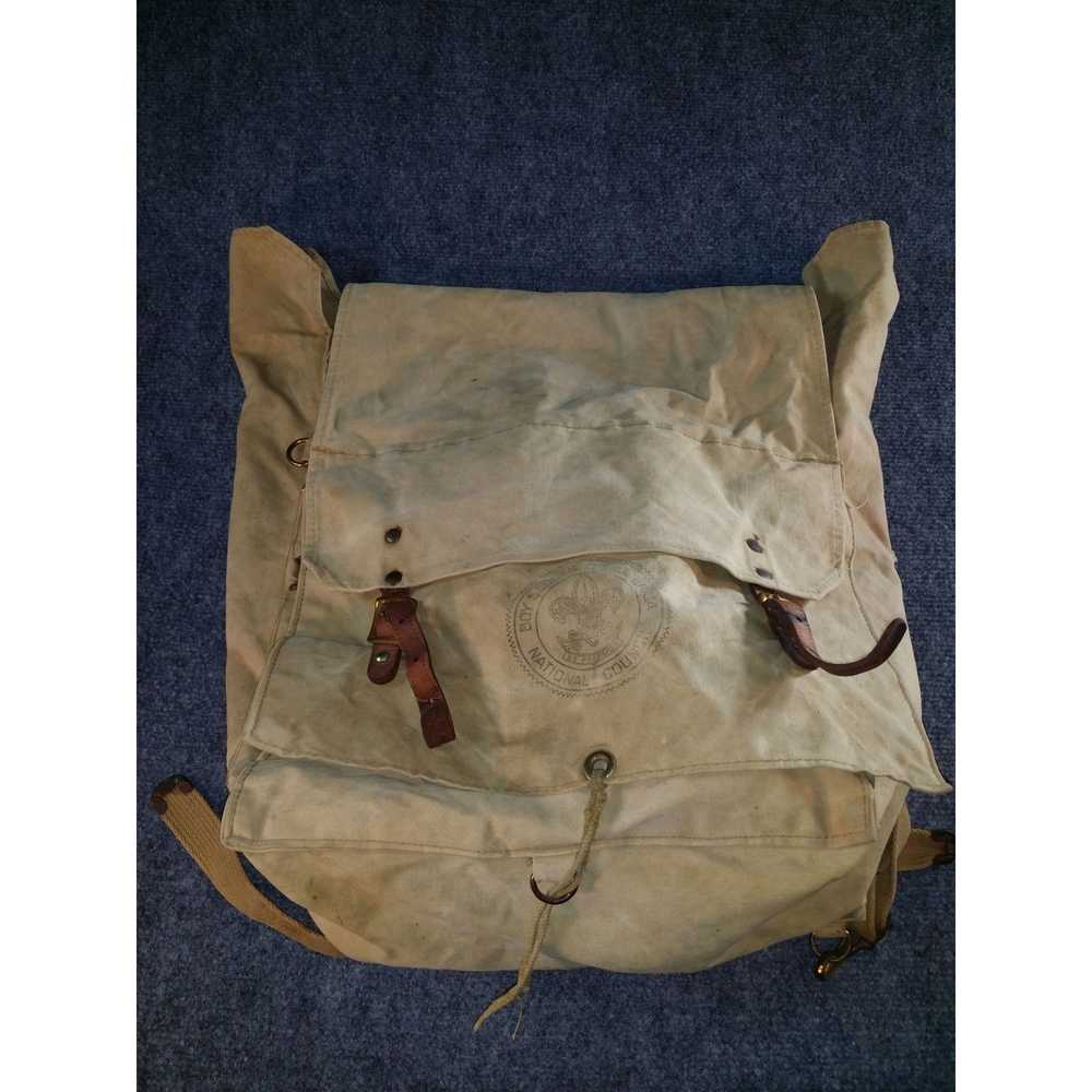 Vintage Vintage Boy Scouts Of America Backpack Na… - image 1