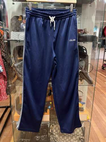 Celine Celine striped navy track pants - image 1