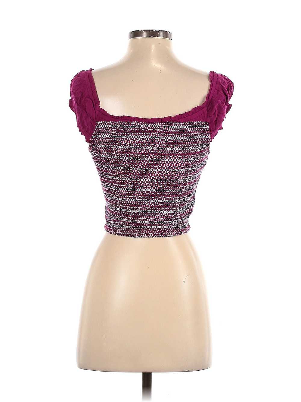 Patrons of Peace Women Purple Sleeveless Top XS - image 2