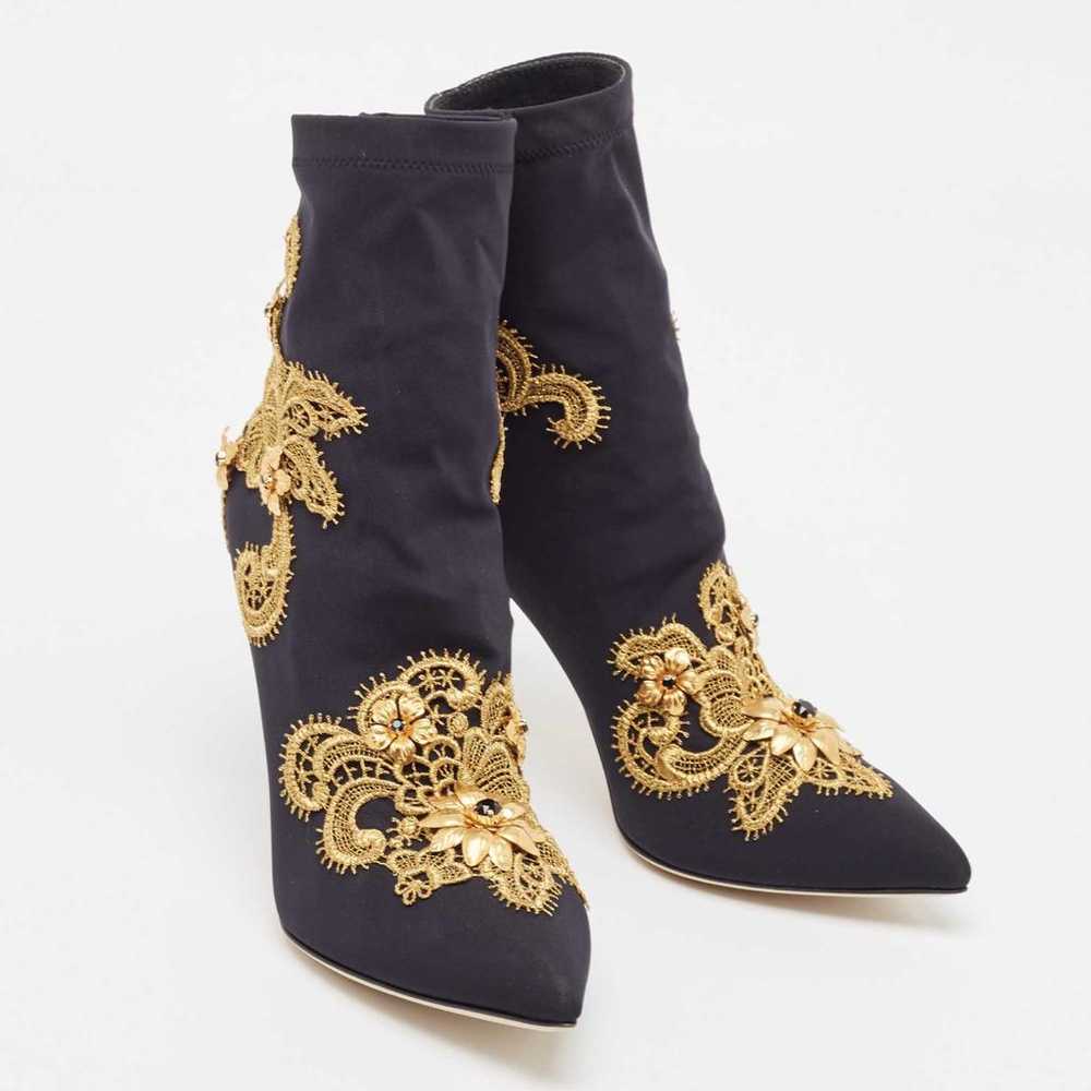 Dolce & Gabbana Cloth boots - image 3