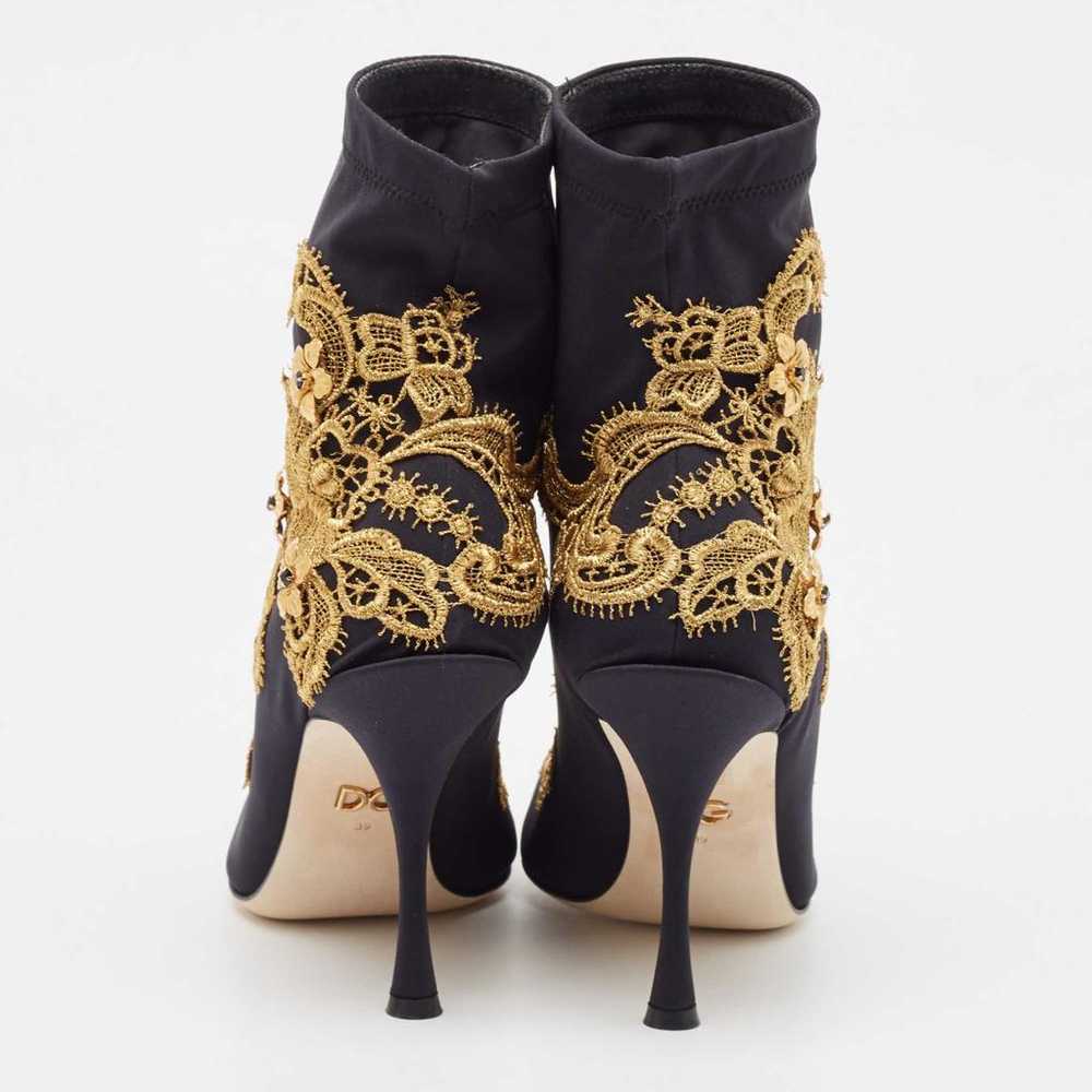 Dolce & Gabbana Cloth boots - image 4