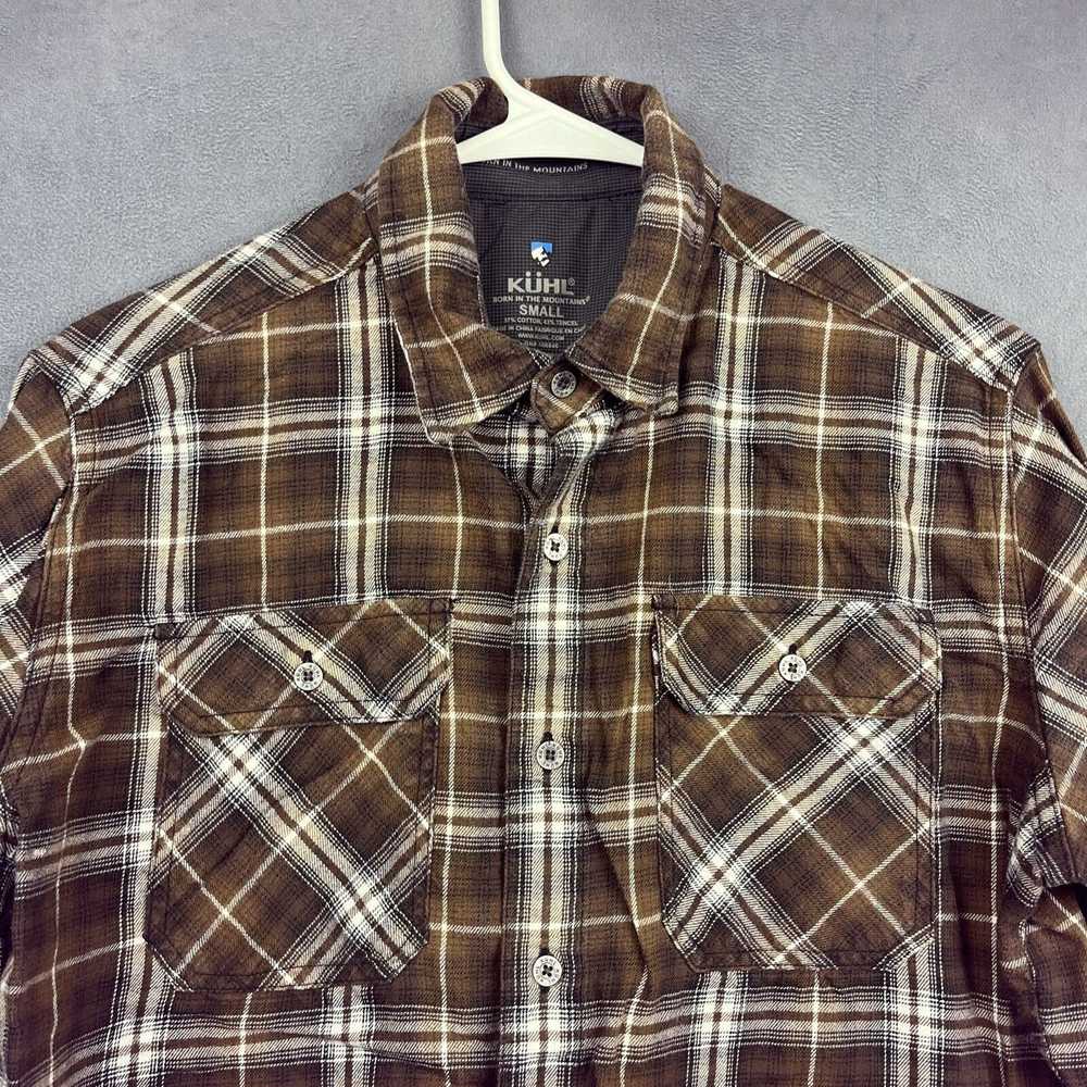 Kuhl Kuhl Plaid Shirt Men’s Small Flannel Long Sl… - image 4