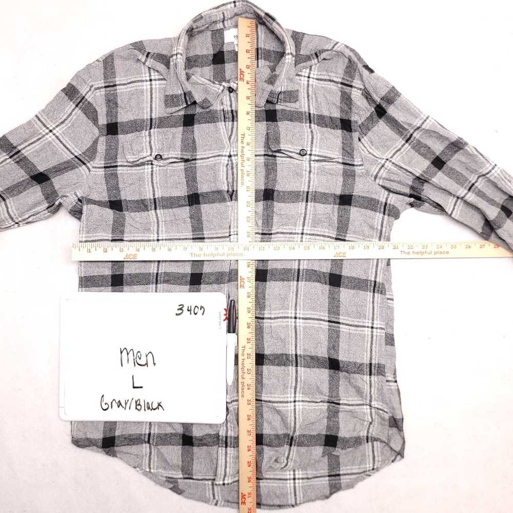 Sonoma Sonoma Windowpane Flannel Shirt Mens Size … - image 5