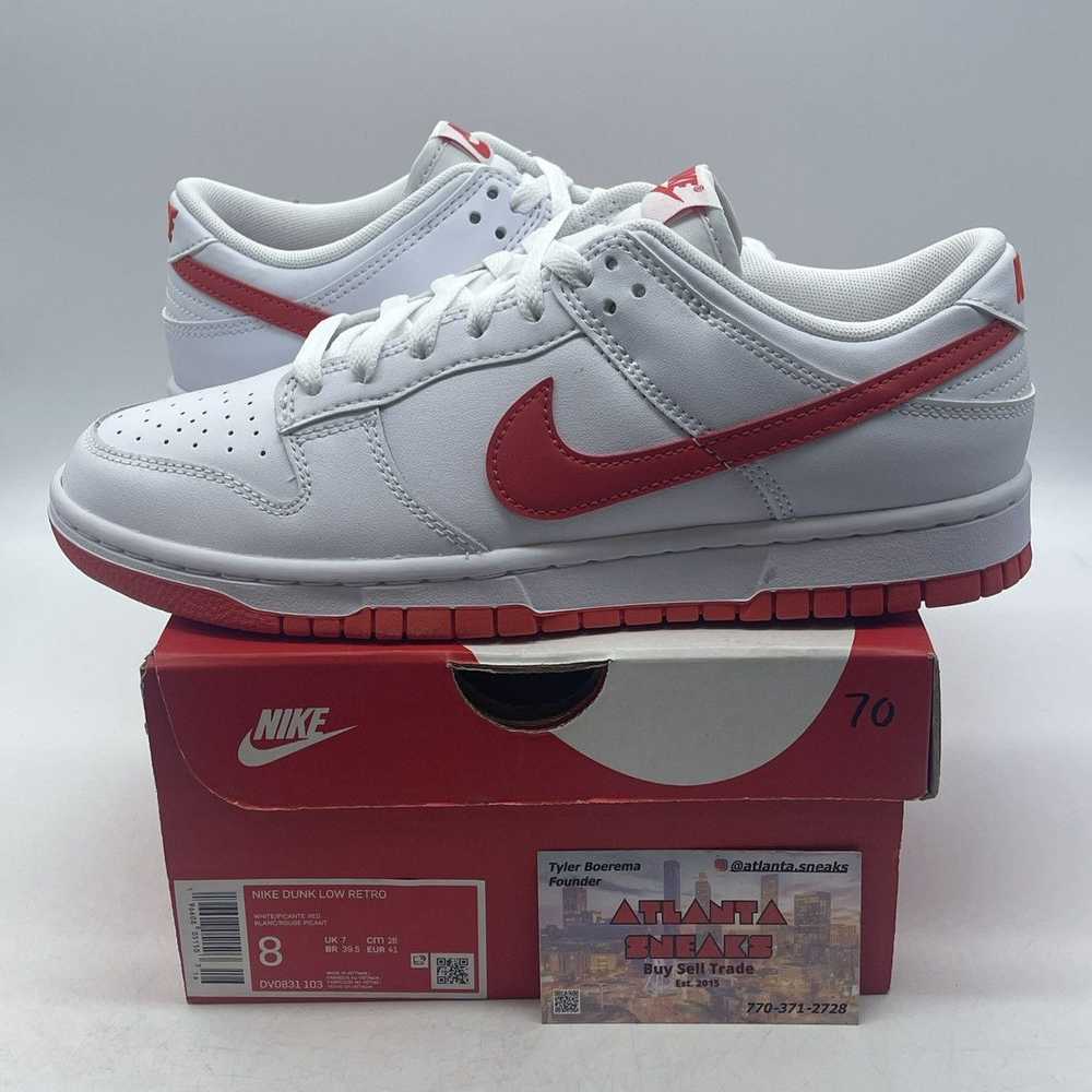 Nike Dunk low picante red - image 1