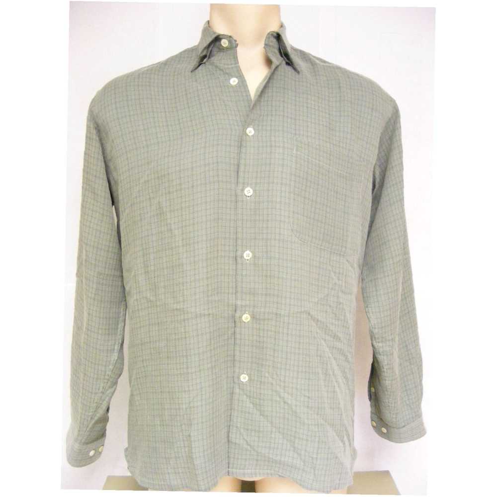 Bugatchi mens BUGATCHI UOMO Long sleeve shirt siz… - image 1