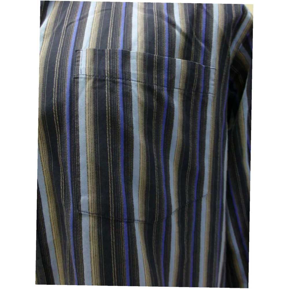 Bugatchi BUGATCHI UOMO blue striped Long Sleeve b… - image 3