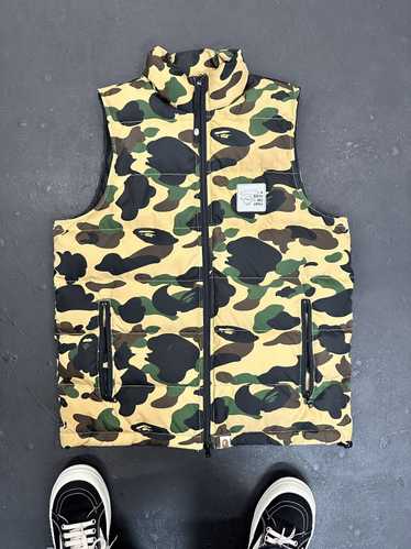 Bape 1st Camo Down Vest Skirt