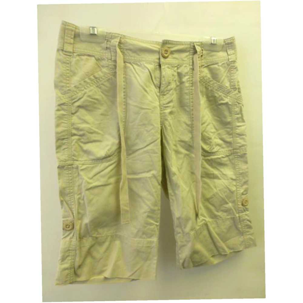 Eddie Bauer Womens EDDIE Bauer lite khaki cropped… - image 1