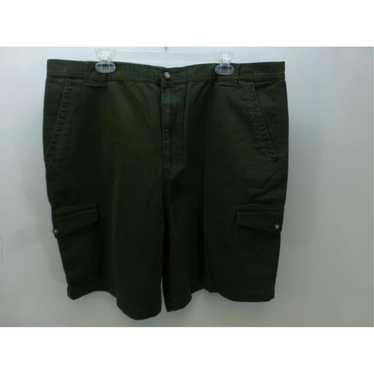 Vintage Consensus Sportswear green Cargo Shorts b… - image 1