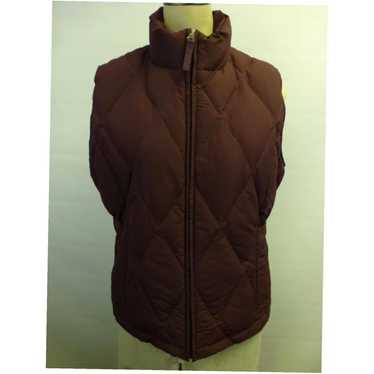 Eddie Bauer womens EDDIE BAUER plum quilted Goose… - image 1