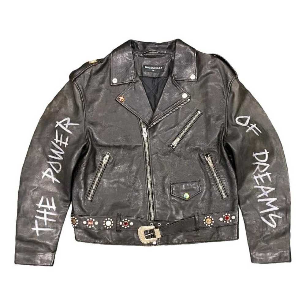 Balenciaga Leather jacket - image 1