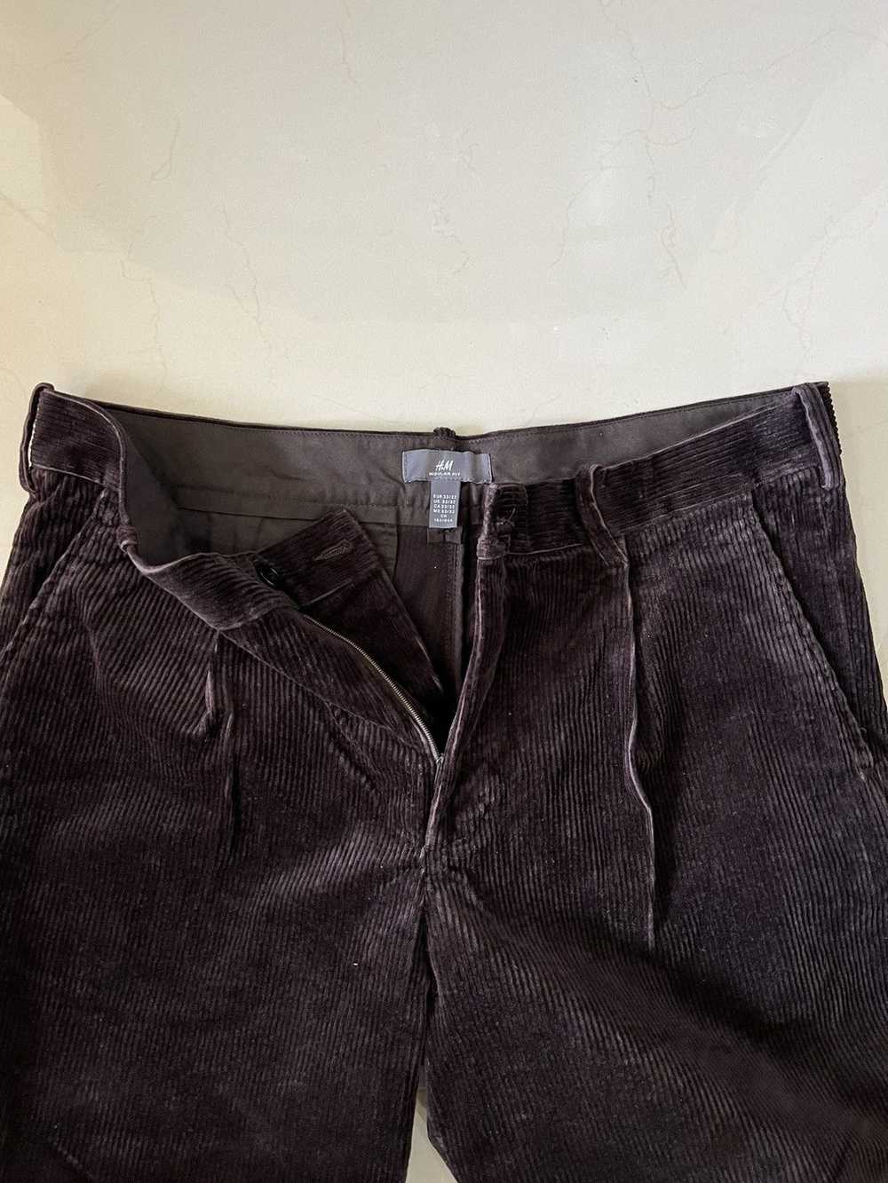 H&M × Streetwear H&M Regular Fit Corduroy Pants - image 4