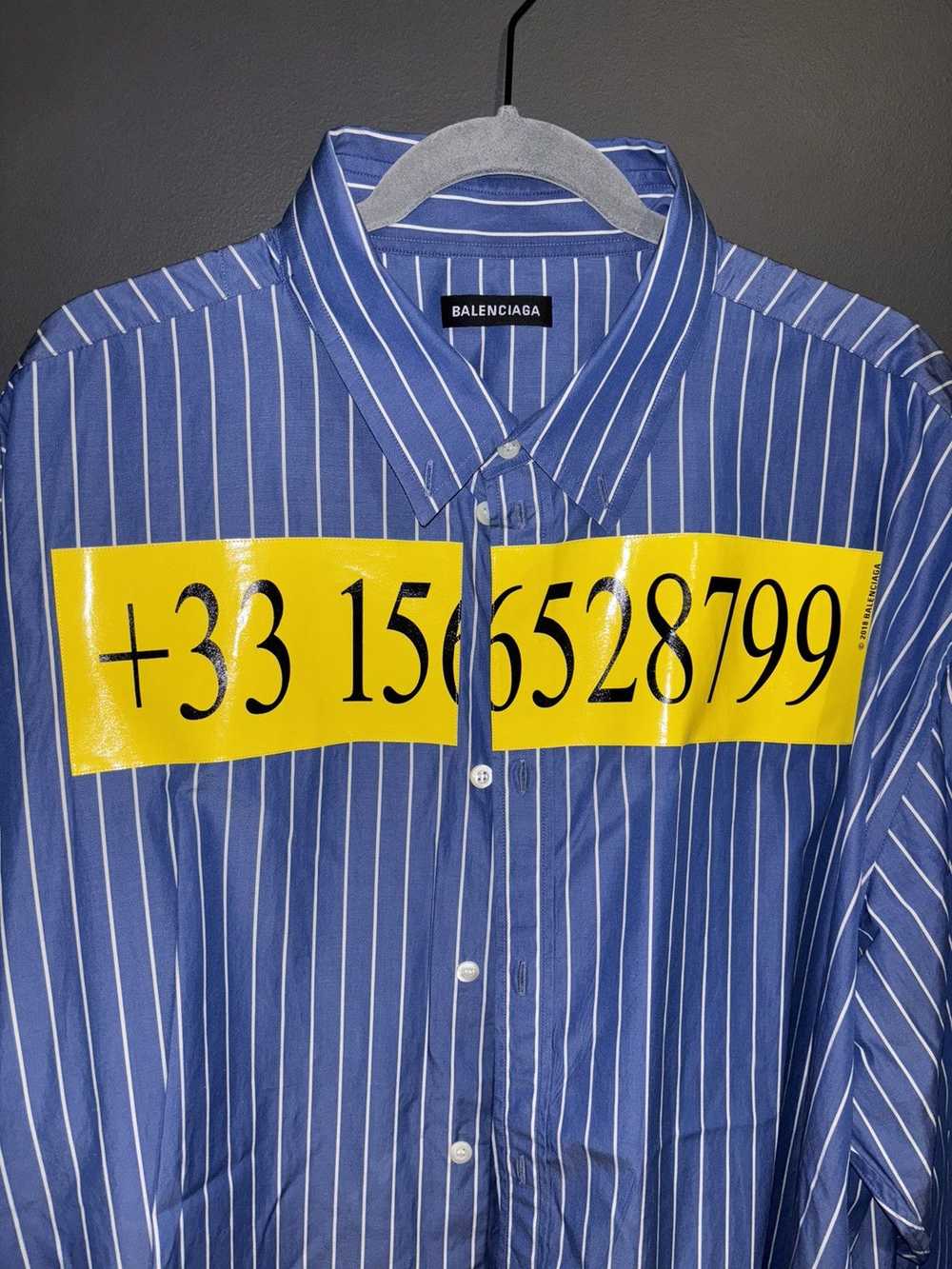 Balenciaga Hotline Button Up - image 3