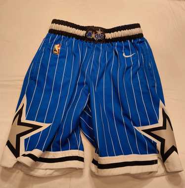 NBA × Vintage NIKE ORLANDO MAGIC SHORTS NBA AUTHEN