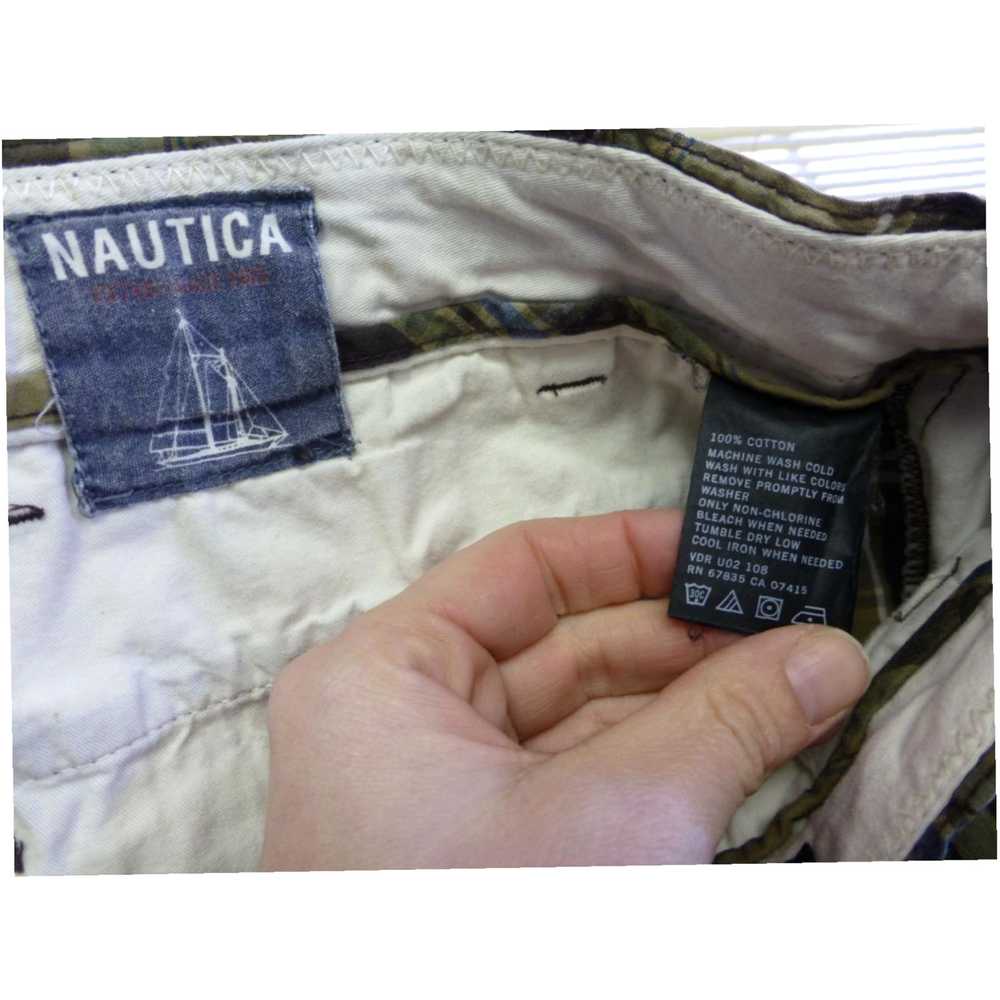 Nautica NAUTICA Clipper relaxed fit green brown p… - image 7