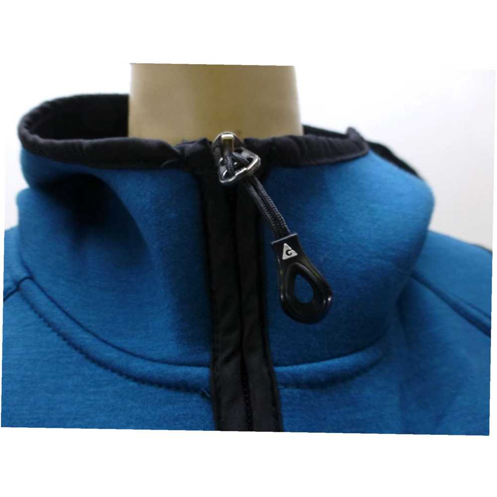 Vintage Gerry blue zip up stretch hoodie hooded z… - image 3