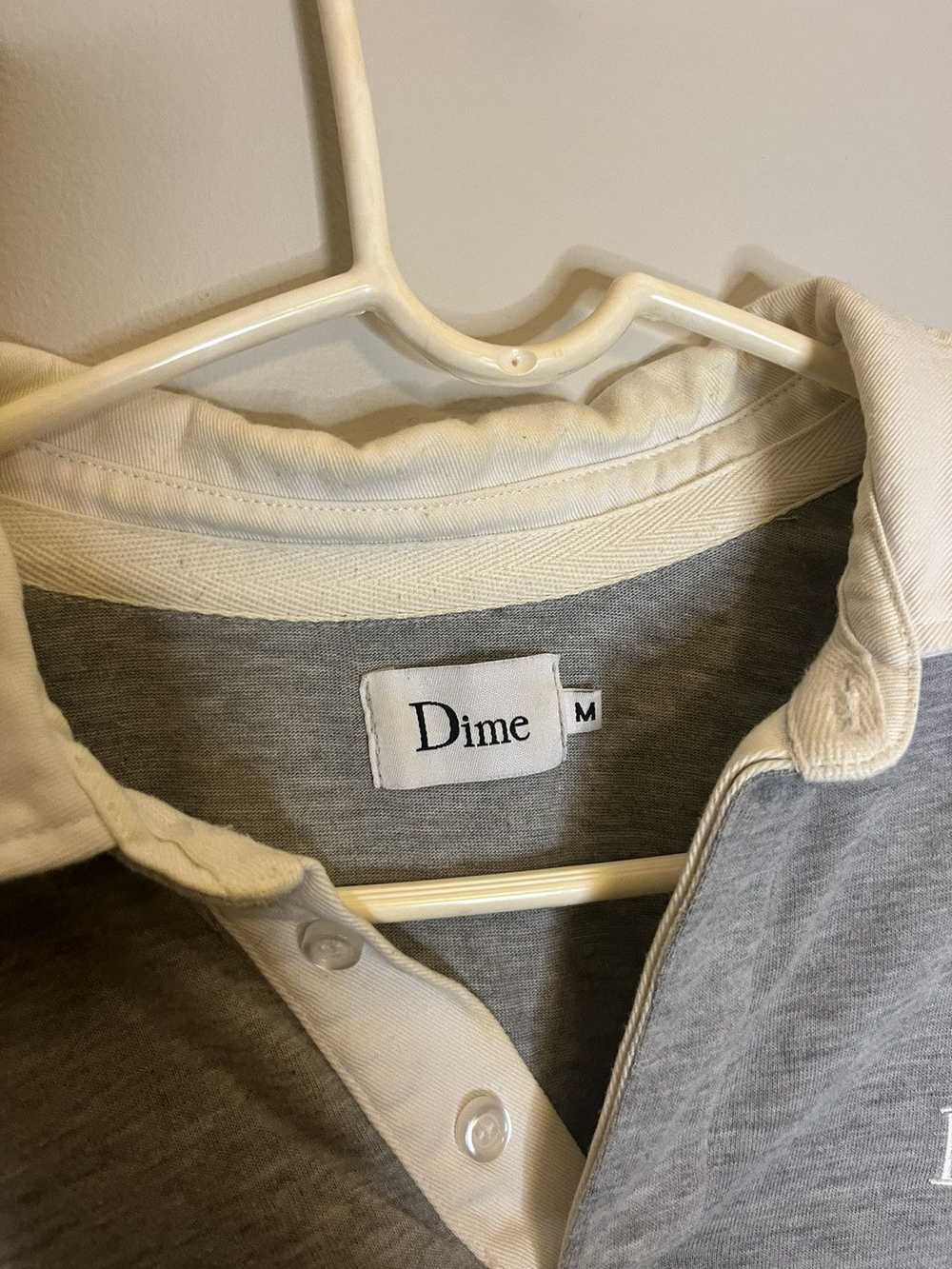 Dime Dime MTL Polo Skate Shirt - image 3