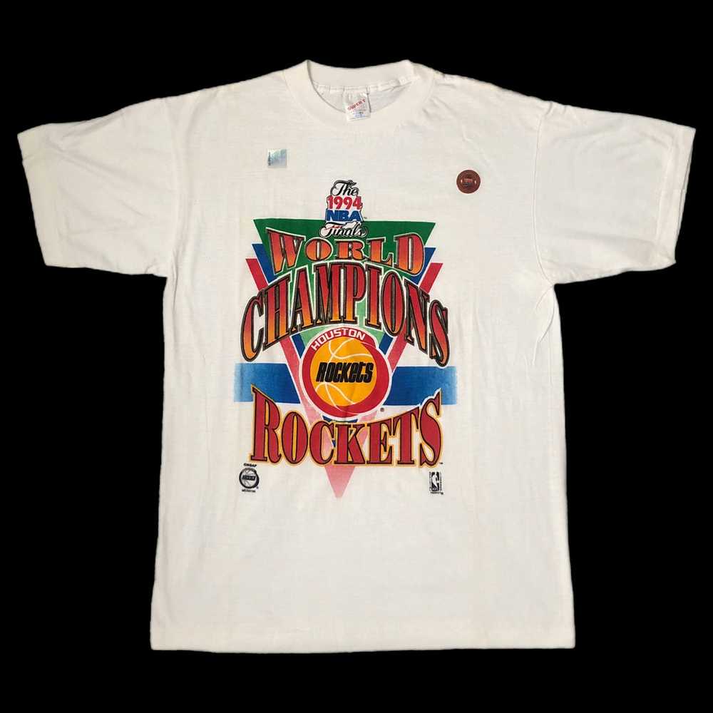 Vintage Deadstock NWOT 1994 NBA Finals Houston Ro… - image 1