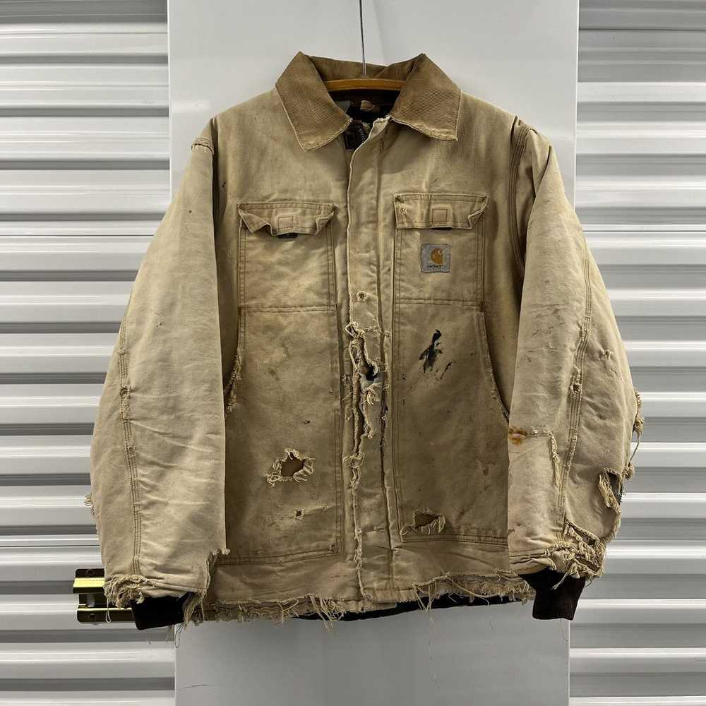 Carhartt × Made In Usa × Vintage Vintage Distress… - image 1