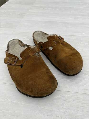 Birkenstock Birkenstock Sherpa Fleece Boston Clog 