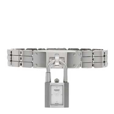 HERMES Stainless Steel 16mm Kelly Quartz Watch - image 1