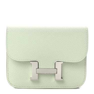 HERMES Epsom Constance Slim Wallet Vert Fizz - image 1