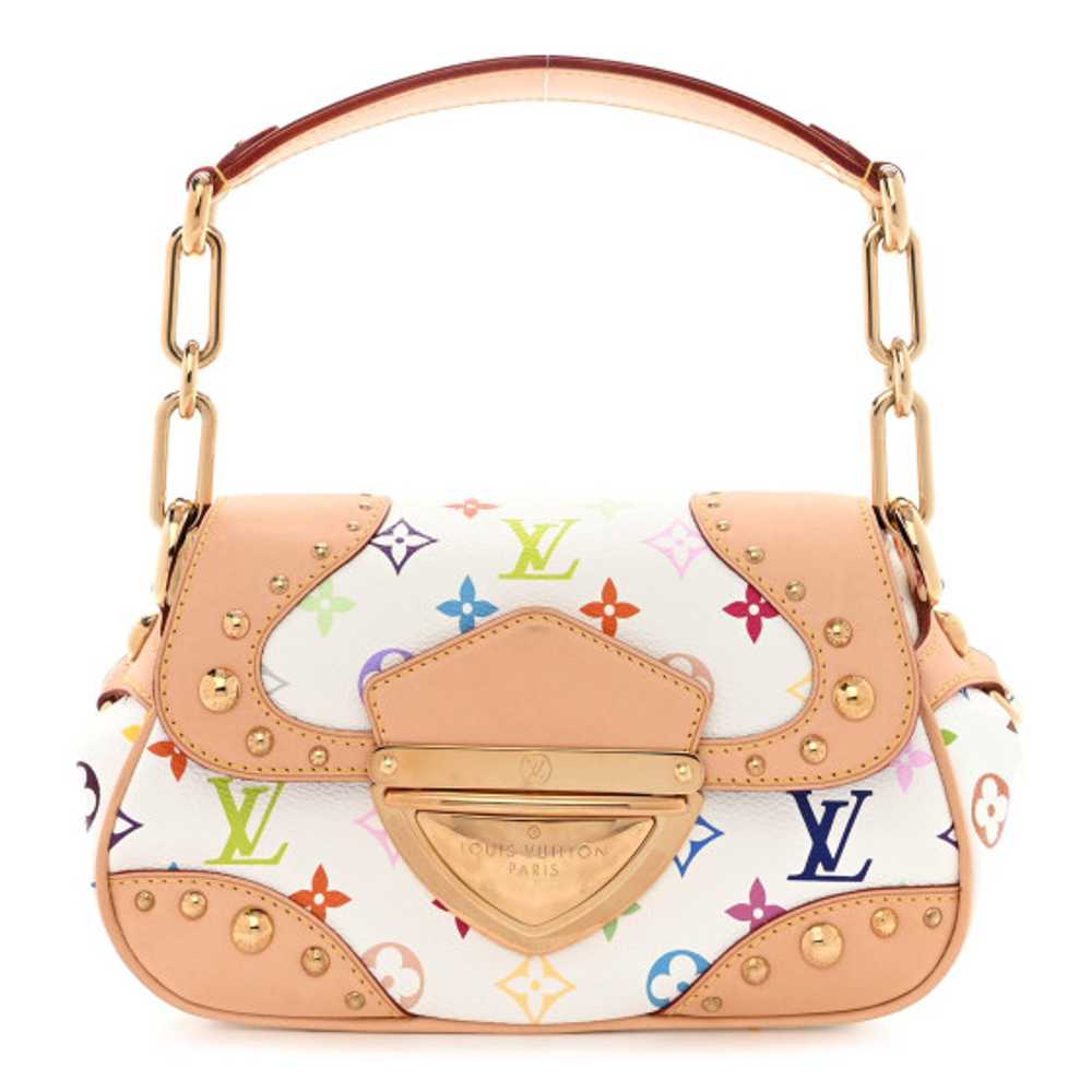 LOUIS VUITTON Monogram Multicolor Marilyn White - image 1