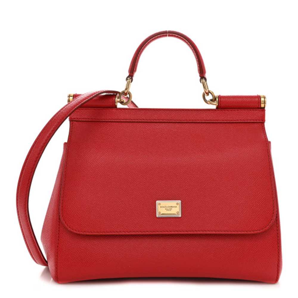 DOLCE GABBANA Dauphine Medium Miss Sicily Satchel… - image 1