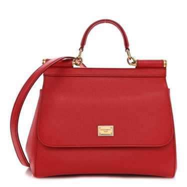 DOLCE GABBANA Dauphine Medium Miss Sicily Satchel… - image 1