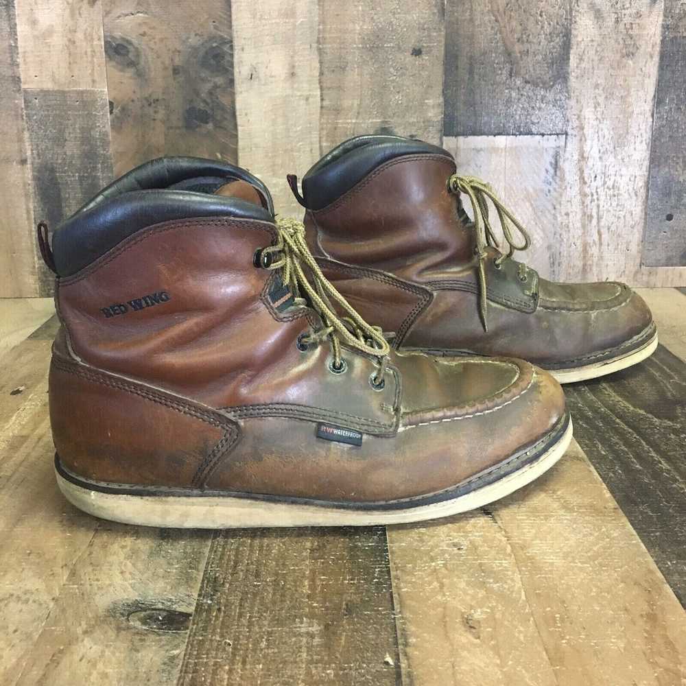 Red Wing Red Wing 405 Moc Toe Waterproof Work Boo… - image 3