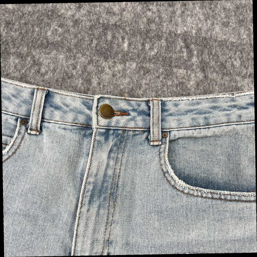 Billabong Billabong Womens Blue Denim Distressed … - image 3