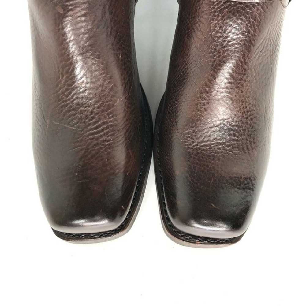 Frye Leather biker boots - image 8