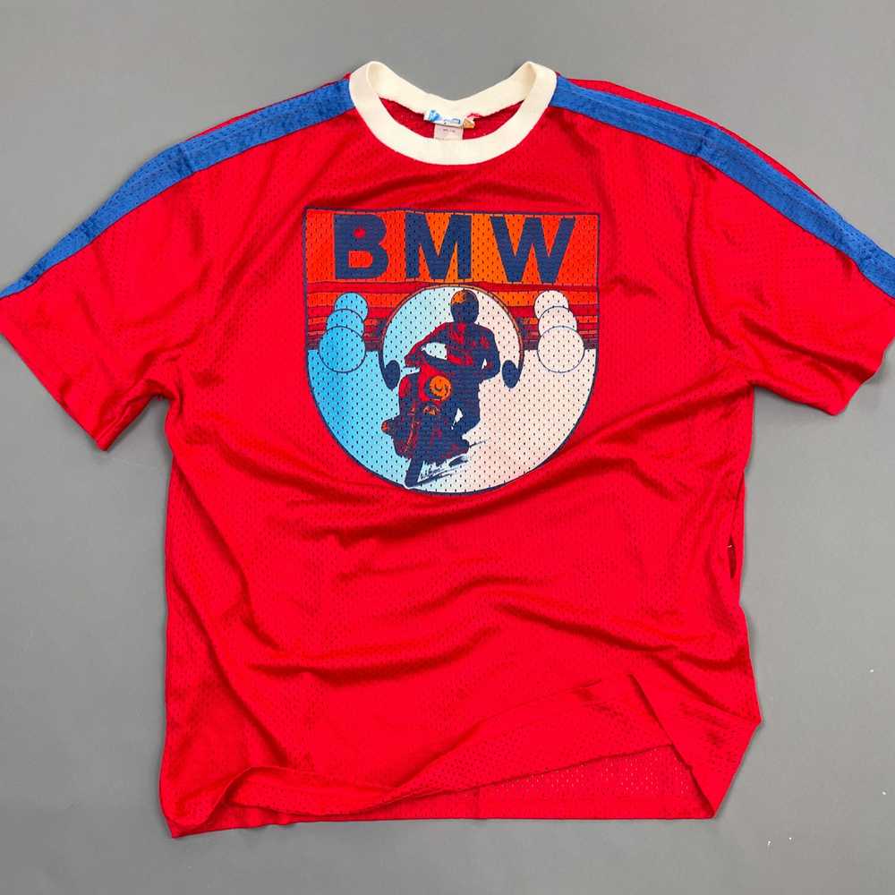 RETRO MESH BMW MOTORCROSS GRAPHIC SHIRT - image 10