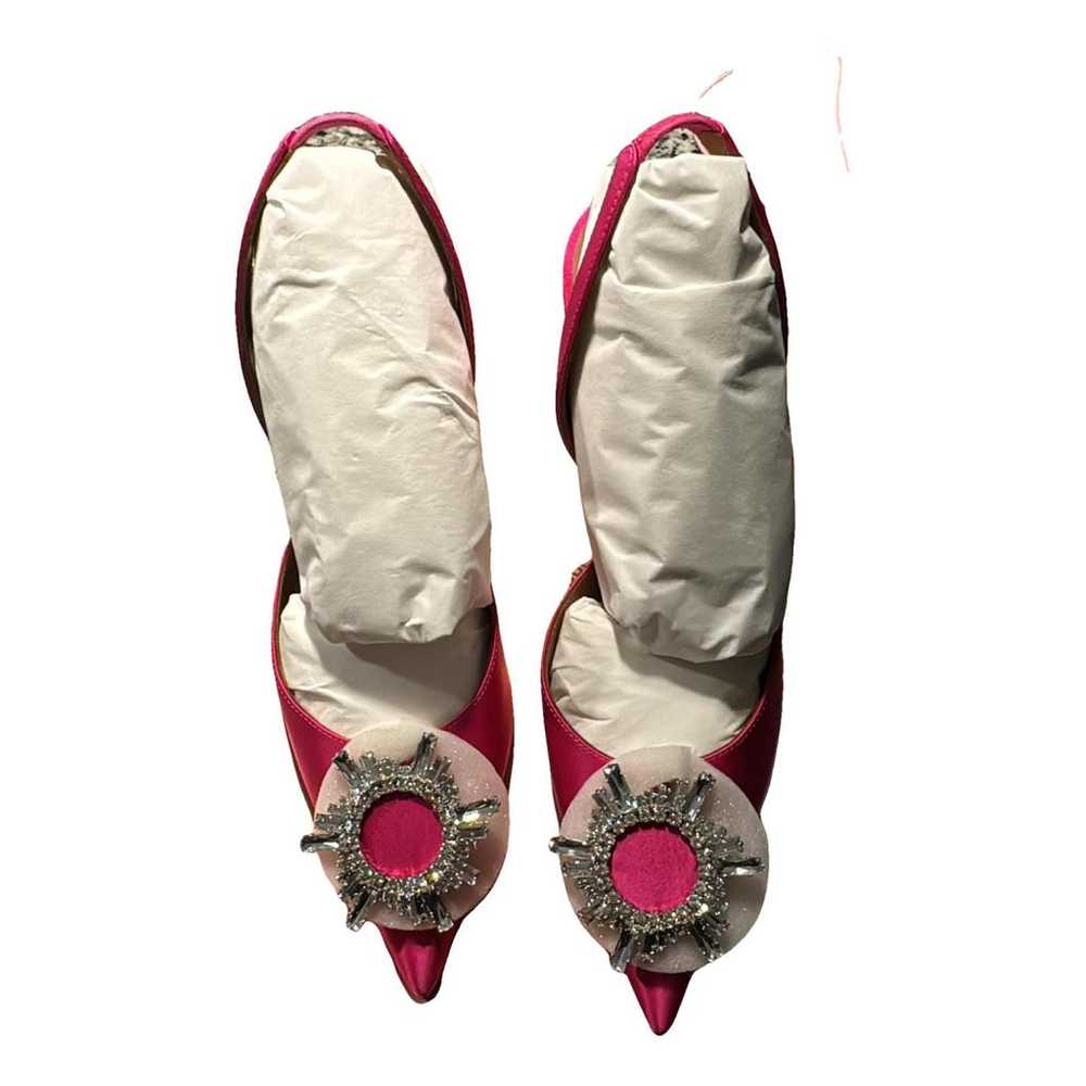 Amina Muaddi Begum cloth heels - image 1