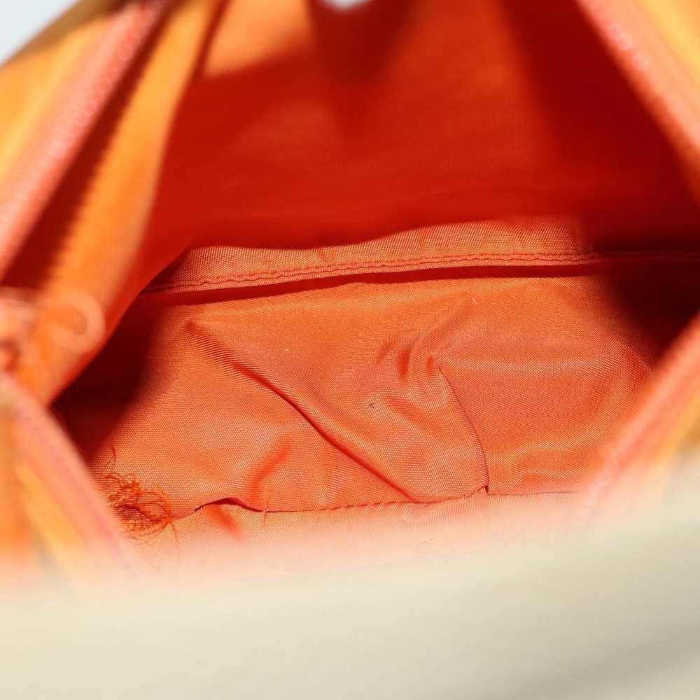 Prada PRADA Hand Bag Nylon Orange Auth 82882 - image 10