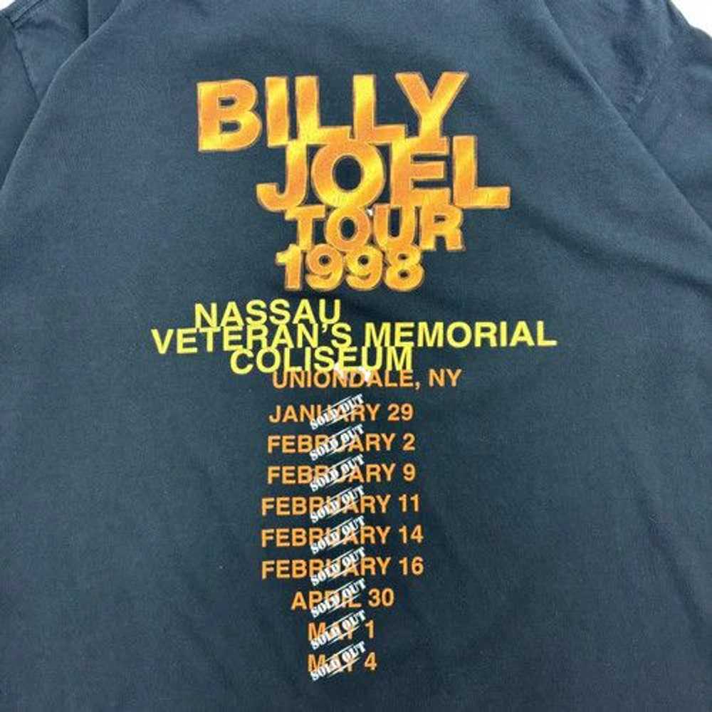 Vintage 1998 Billy Joel Tour Tee - image 7