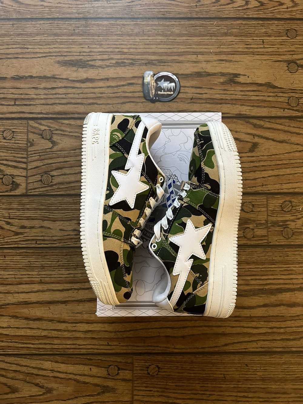 Bape Bape Green ABC Camo Bapestas - image 2