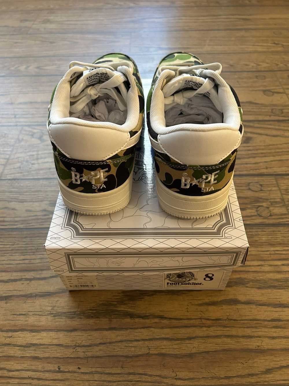 Bape Bape Green ABC Camo Bapestas - image 4