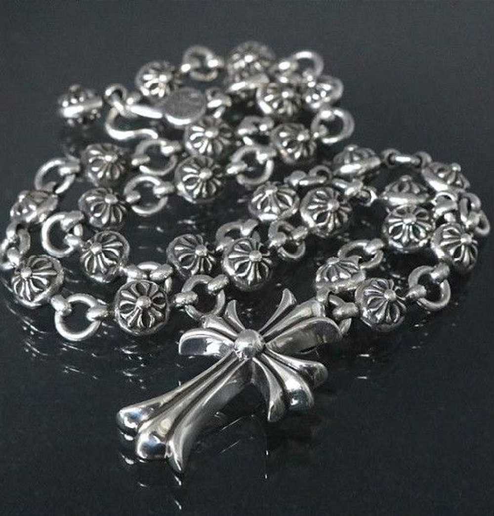 Chrome Hearts Chrome Hearts Small Cross Ball Neck… - image 1