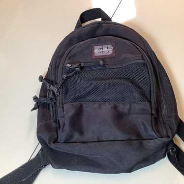 Vintage Eddie Bauer Bag Backpack Small Black Doub… - image 1