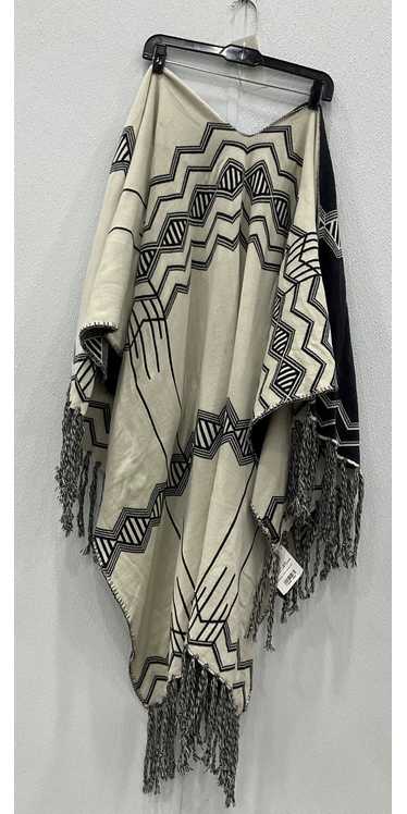 NWT Lane Bryant Pendleton Ivory/Charcoal Wool Blen