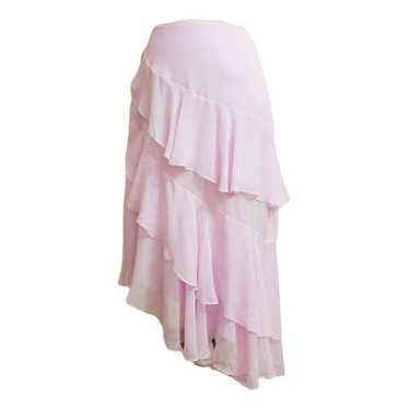 Love Shack Fancy Silk mid-length skirt - image 1