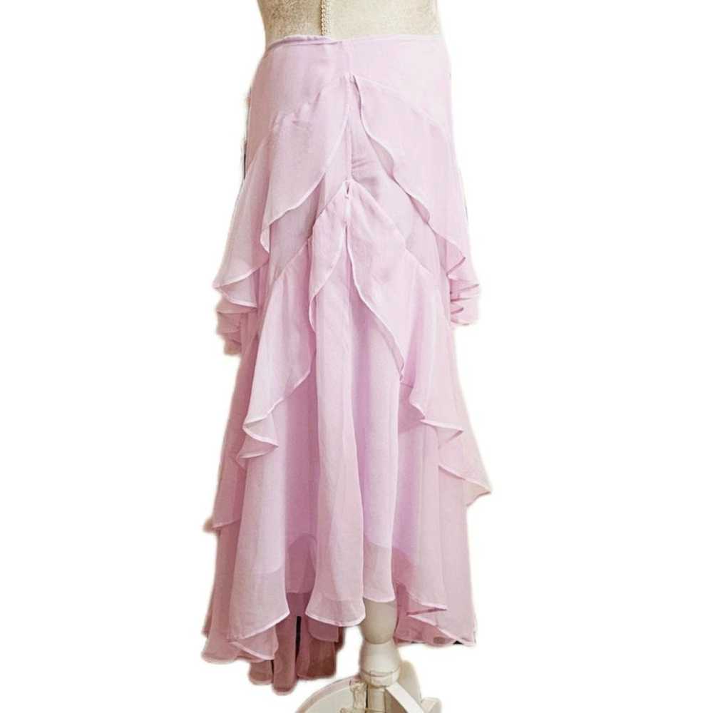 Love Shack Fancy Silk mid-length skirt - image 2